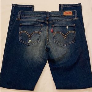 Levis 525 Too Superlow skinny jeans size5